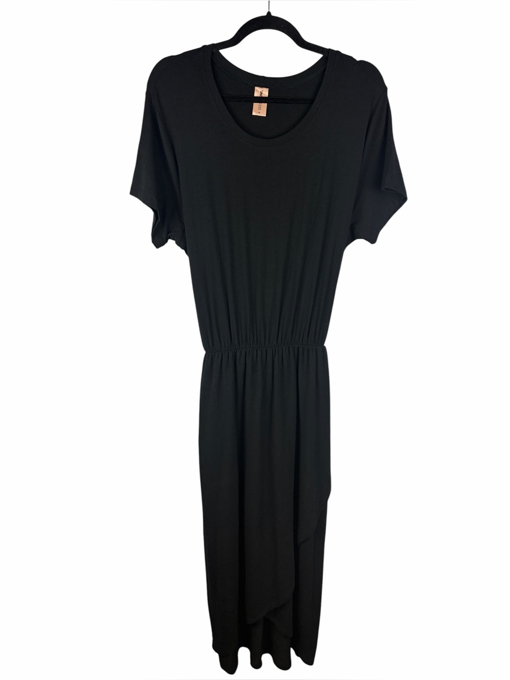 Smash + Tess Black Belted Maxi Dress Size XL Made in Canada